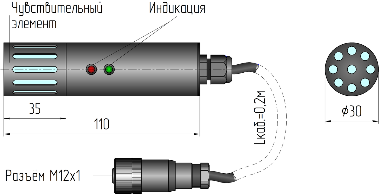 Купить Сигнализатор Углекислого Газа